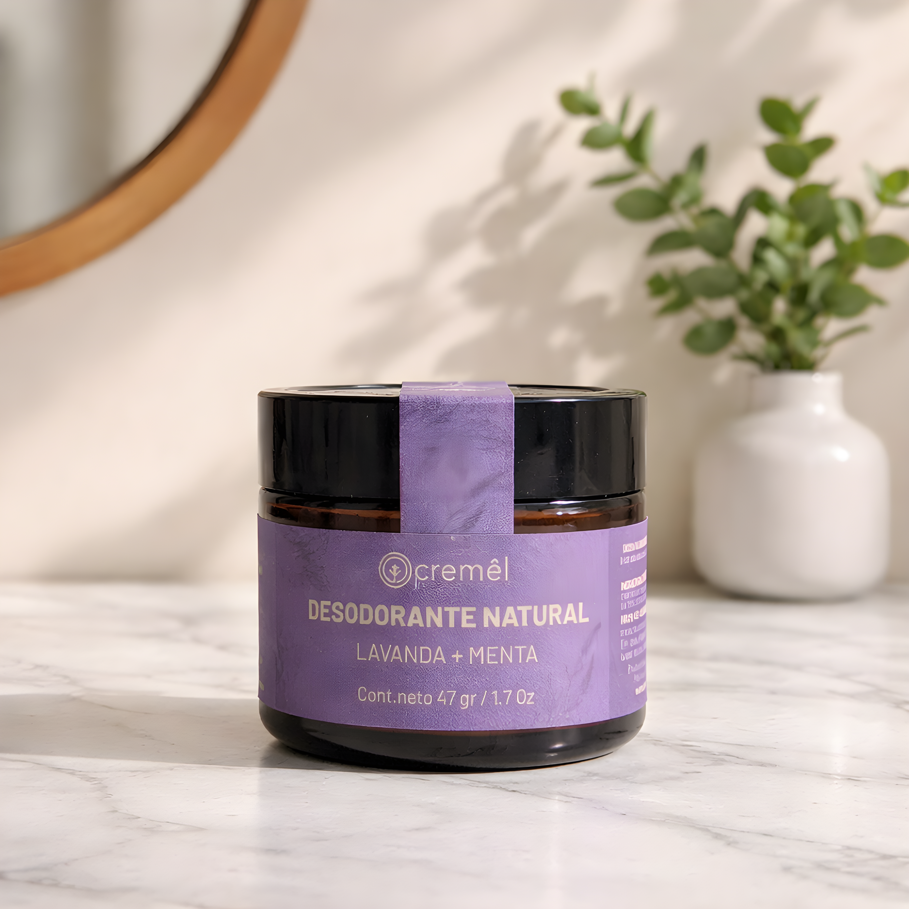 Desodorante en Crema Lavanda + Menta